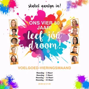#Voelgoed30-vieringsmaand