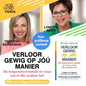 Aanlyn boekbekendstelling van – Verloor gewig op jóú manier
